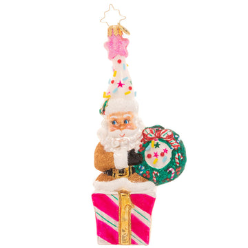 Christopher Radko Christmas Confetti Santa