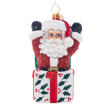 Christopher Radko Santa-In-The-Box