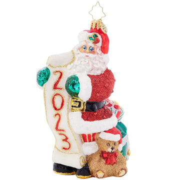 Christopher Radko Holly Jolly New Year