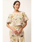 Marie Oliver Drew Top