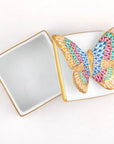 Herend Butterfly Box- Blue