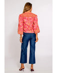 Elizabeth James The Label Emily Top- Grandeur Cherry