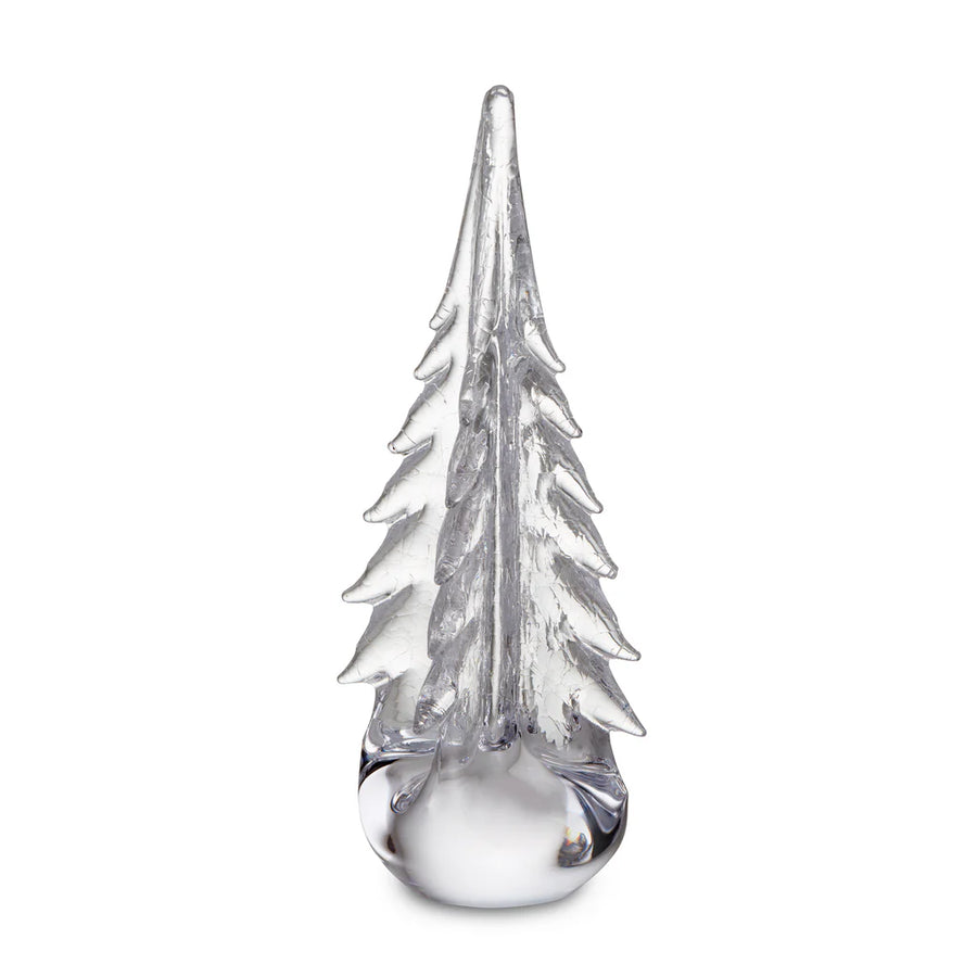 Simon Pearce Crackle Four Sided Evergreen 16"