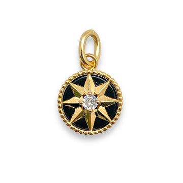 Shiver + Duke Norther Round Star Charm