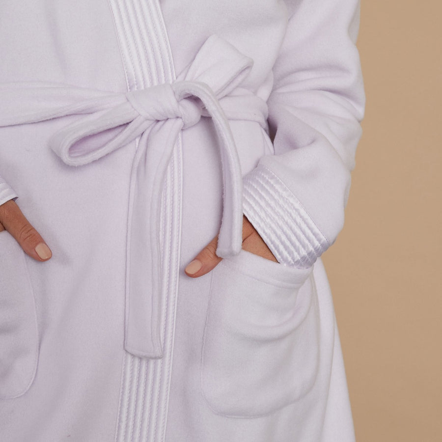 Laurence Tavernier Short Robe - Lavender : Medium