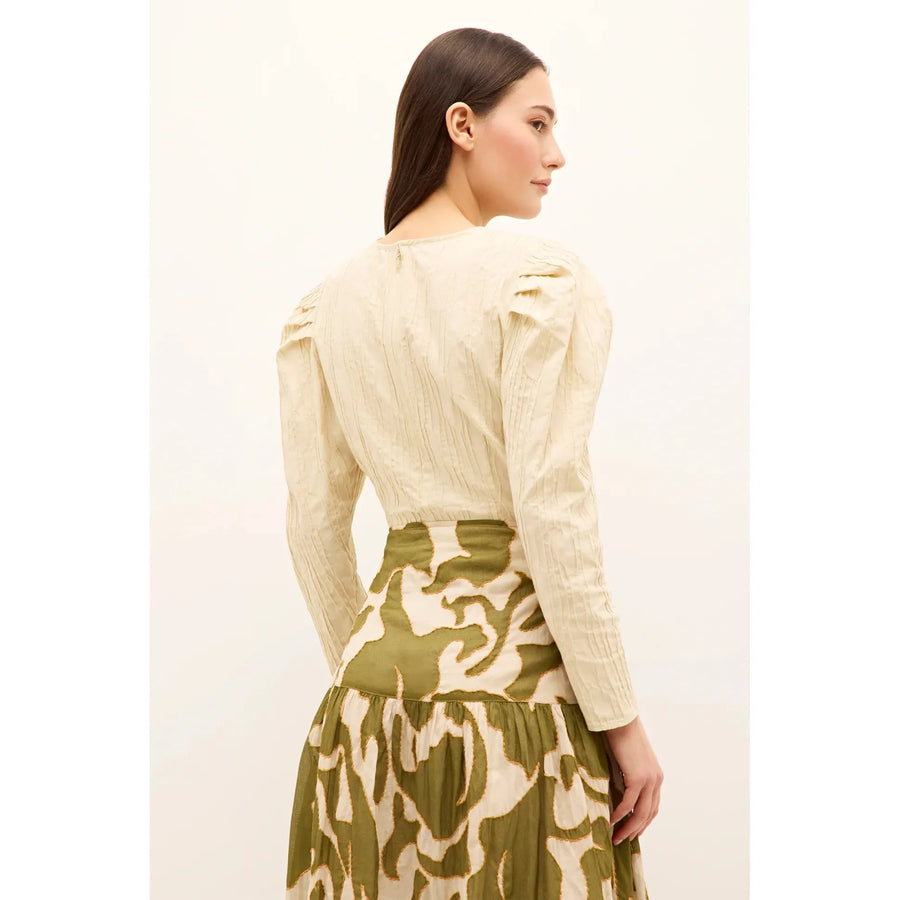 Marie Oliver Ingrid Top in Ash