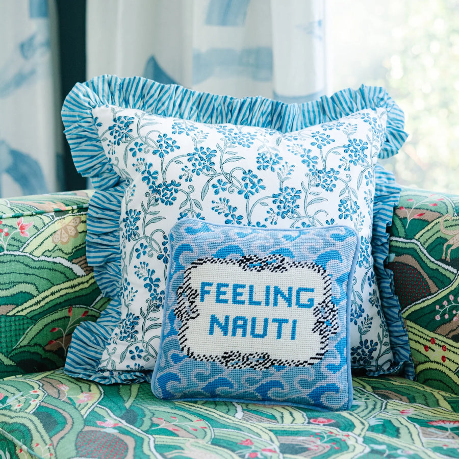 Furbish "Feeling Nauti" Pillow