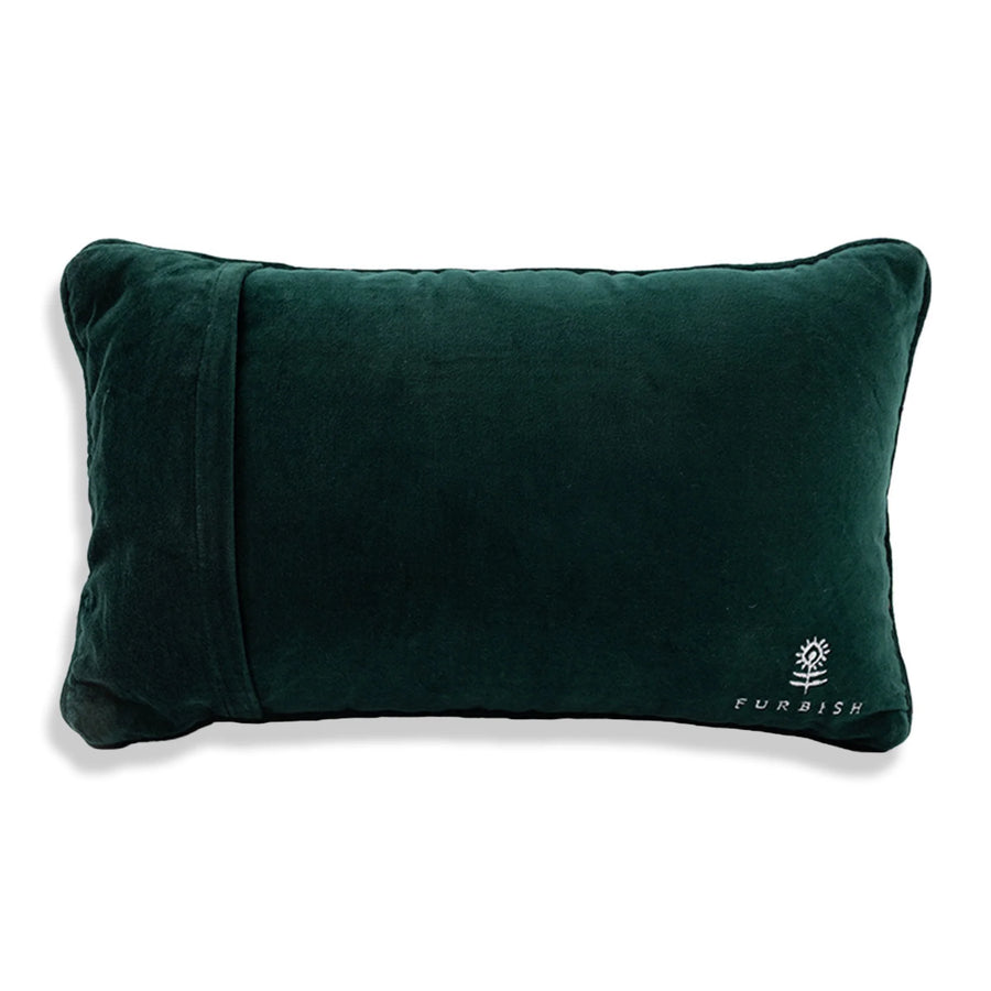 Furbish Studio Tinsel in a Tangle Needlepoint Pillow