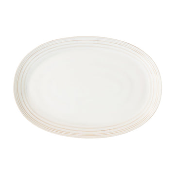 Fisher-Bame Wedding Registry: Juliska Bilbao Whitewash 17" Serving Platter