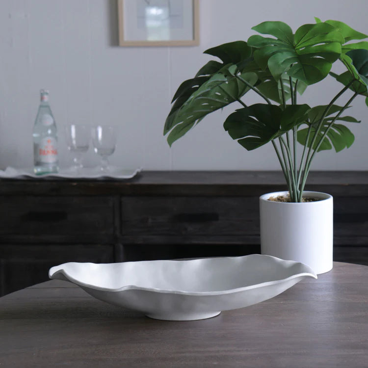 Beatriz Ball VIDA Nube Medium Oval Bowl - White