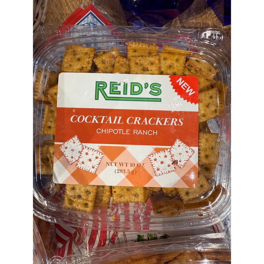 Reid's Cocktail Crackers- Chipotle Ranch 10 oz.