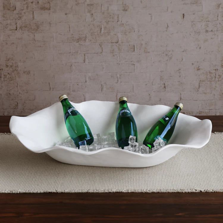 Beatriz Ball VIDA Nube Extra Large Oval Centerpiece - White