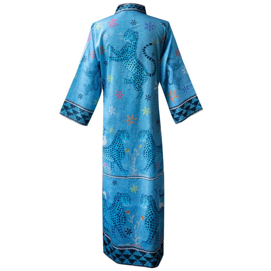 Ortigia Sicilia Mosaic Kaftan in Turchese