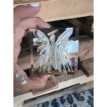 Neutral Angel Lucite Block