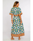 Elizabeth James The Label Collins Dress- Patchwork