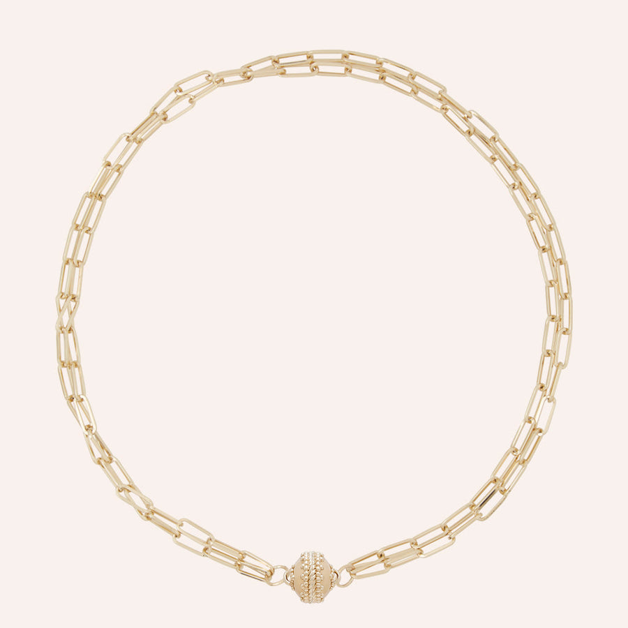 Clara Williams Kingsbury Gold Double Strand Necklace
