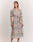 Hinson Wu Elbow Sleeve Luca Dress