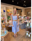 Patty Kim Sundress with Wicker Belt