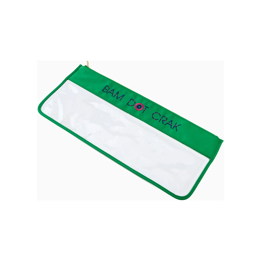 Kelly Green Bam Dot Crak Bag