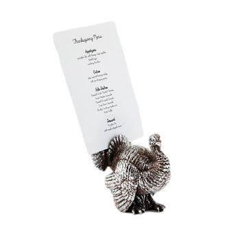 One Hundred 80 Degrees Turkey Card Holder-5.25