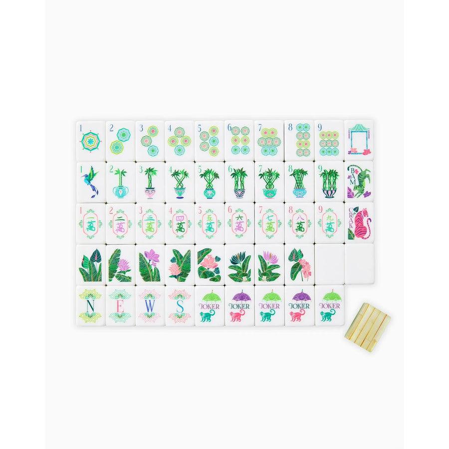 Oh My Mahjong Palm Royale Mahjong Tile Set