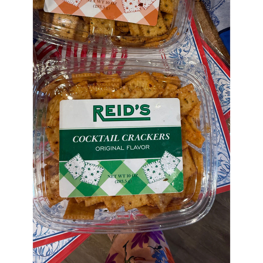 Reid's Cocktail Crackers- Original 10 oz.
