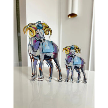 NC Ram Acrylic Shelfie