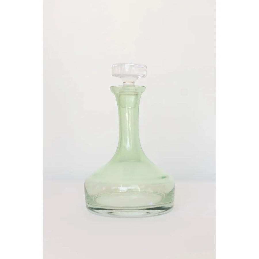 Estelle Vogue Decanter-Mint Green