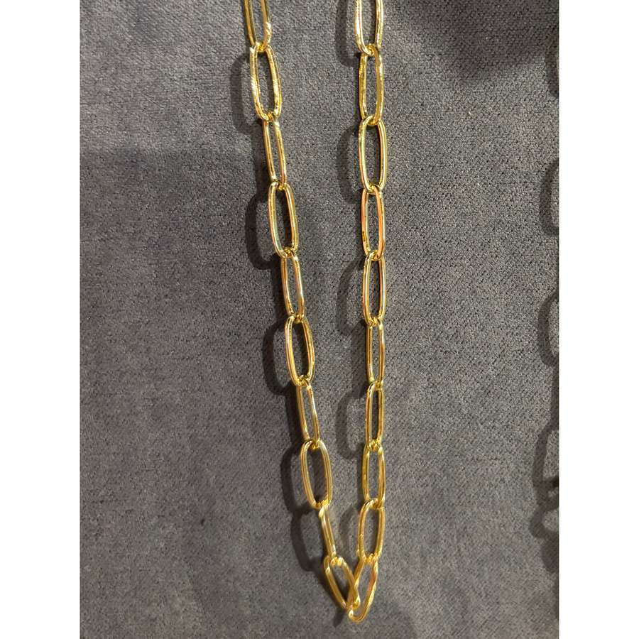 Shiver + Duke Medium Paperclip Necklace