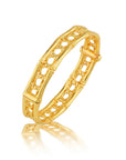 Veranda Caning Hinged Bangle