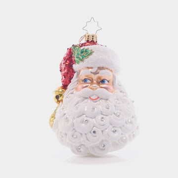 Christopher Radko Sparkling Saint Nick