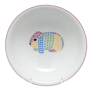 Herend Bowl with Bunny - Patchwork