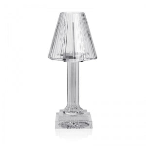 William Yeoward Crystal Carmen Candlelamp-Clear : 12"