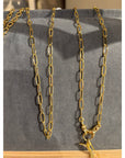 Shiver + Duke Medium Paperclip Necklace