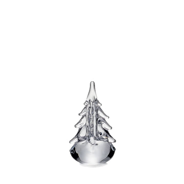 Simon Pearce Five Sided Evergreen Glass Tree: 6 inch