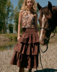 Marie Oliver Baylor Skirt