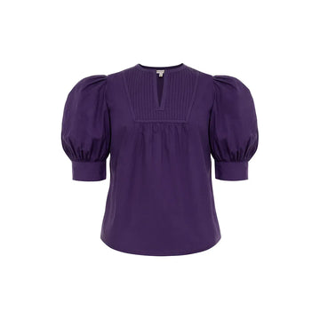 Anna Cate Emilia Top-Purple : Large