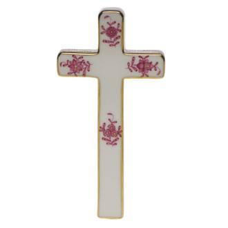 Herend Chinese Bouquet Raspberry Cross