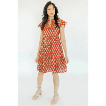 Clara the Label Rowan Dress - Sienna: Medium