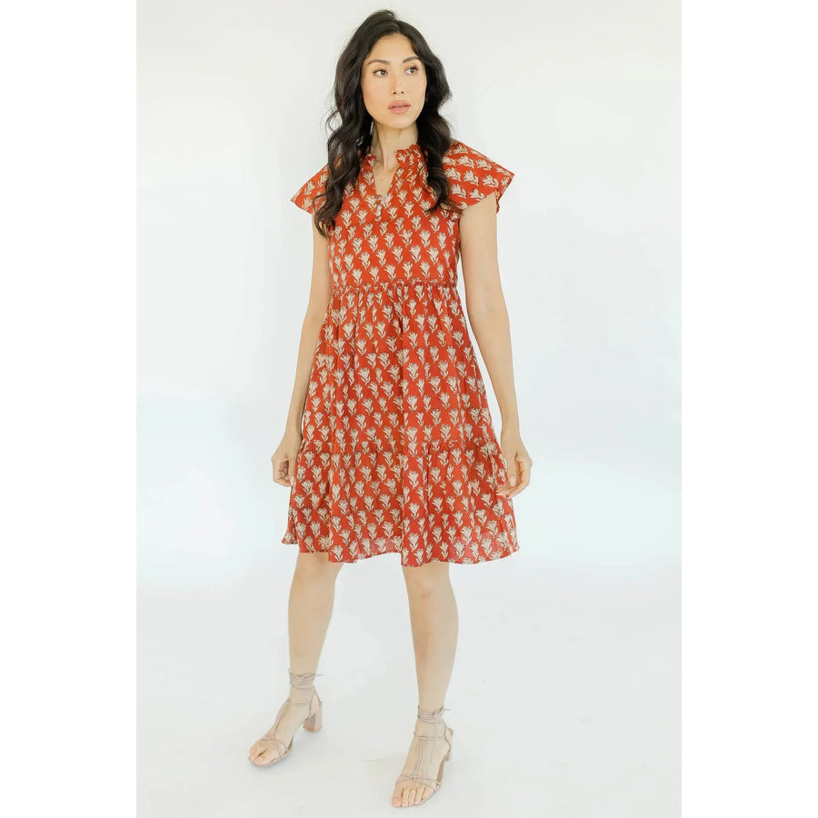 Clara the Label Rowan Dress - Sienna: Medium