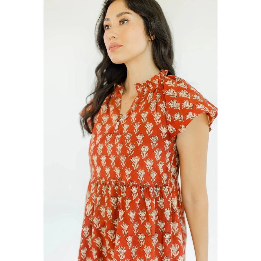 Clara the Label Rowan Dress - Sienna: Medium