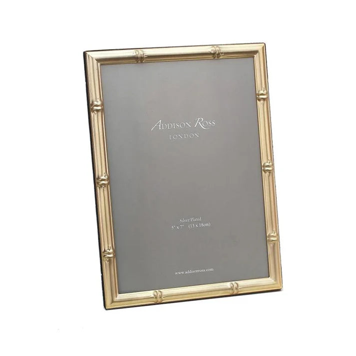 King-O'Keefe Wedding Registry: Addison Ross 5x7 Gold Bamboo Frame