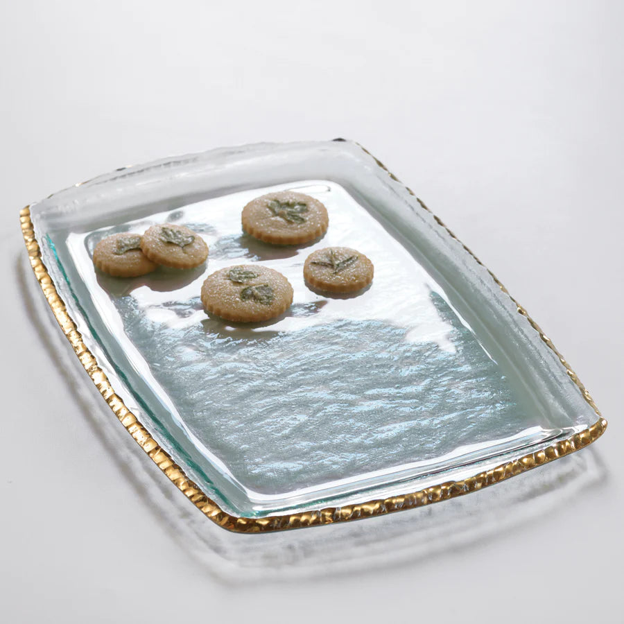 Annie Glass Edgey Martini Tray