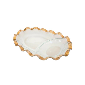 Oates-Marley Wedding Registry: Annieglass Ruffle Chip-N-Dip