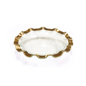 Collier and Smith Wedding Registry: Annieglass Medium Ruffle Bowl