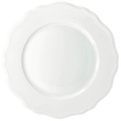 Tetterton-Stanley Wedding Registry: Raynaud Argent White Dinner Plate