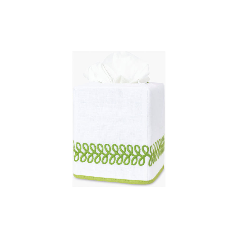 MATOUK Astor Braid Tissue Box Cover