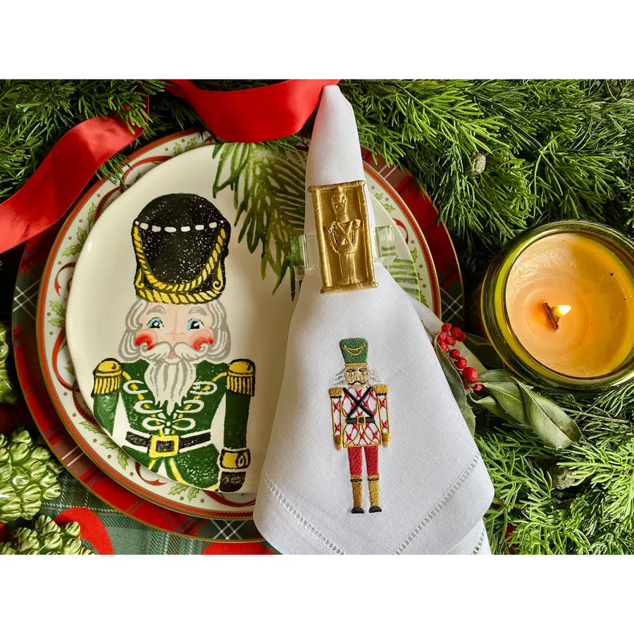 Toy Soldier Napkin Rings Set of 4