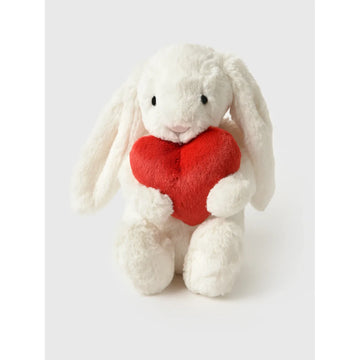 Jellycat Bashful Red Love Heart Bunny