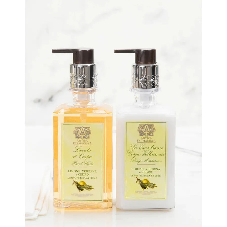 Antica Farmacista Lemon, Verbena & Cedar Body Moisturizer : 10oz.